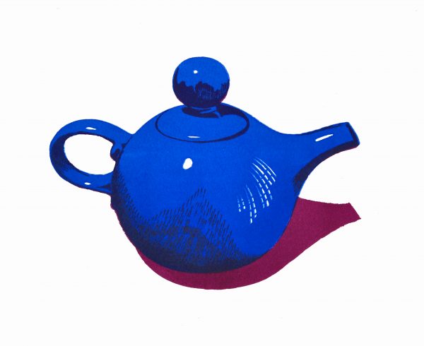 "Blue Teapot" by Brian Parker